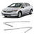 A-Pillar Post for Honda Civic Sedan 2012-2015 (4PCs) Chrome Finish Tape-On Style