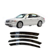 Rain Guards for Hyundai Azera 2006-2011 (4PCs) Smoke Tinted Tape-On Style