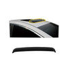 Sunroof Visor Moonroof Wind Deflector Universal Fit Large 36 5/8" x 5 1/2" (1PC) Smoke Finish Tape-On Style