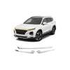 Grille Insert for Hyundai Santa Fe 2019-2020 (3PCs) Chrome Finish Tape-On Style
