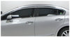 Rain Guards for Honda Civic Sedan 2012-2015 (4PCs) Chrome Finish Tape-On Style