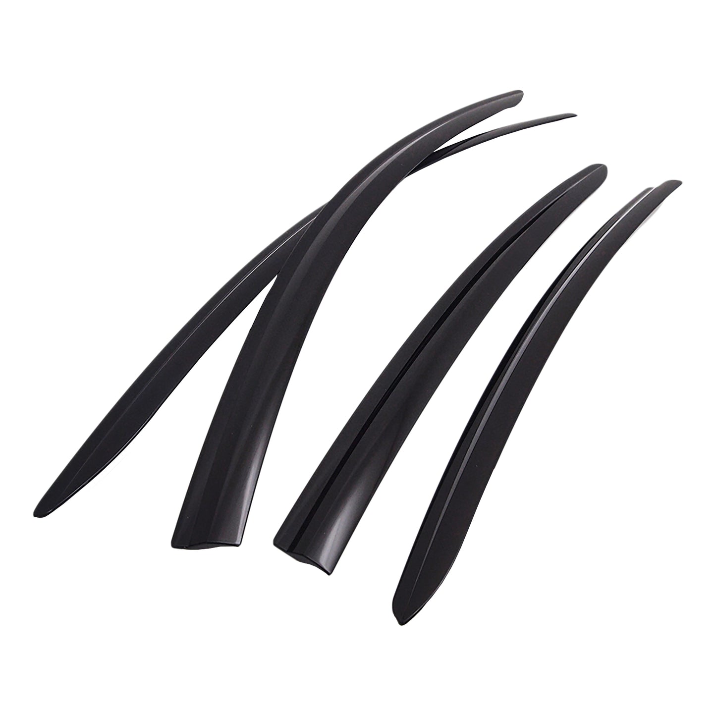 Rain Guards for Honda HR-V 2016-2022 (4PCs) Smoke Tinted Tape-On Style