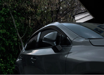 Rain Guards for Lexus NX 2015-2021 (6PCs) Smoke Tinted Tape-On Style