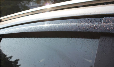 Rain Guards for Toyota RAV4 2013-2018 (6PCs) Smoke Tinted Tape-On Style