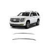 Front Fog Lights Cover Trim for Chevrolet Tahoe 2015-2020 (2PCs) Chrome Finish Tape-On Style