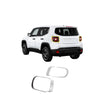 Tail Lights Cover Trim for Jeep Renegade 2015-2022 (4PCs) Chrome Finish Tape-On Style