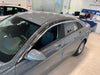 Rain Guards for Hyundai Elantra Sedan 2021-2023 (6PCs) Chrome Finish Tape-On Style