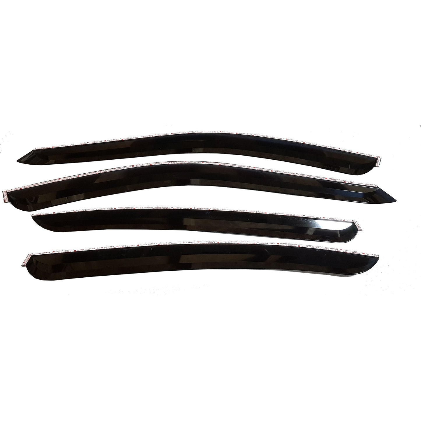 A0921 - Rain Guards for Kia Optima (USA) 2006-2010 (4PCs) Smoke Tinted Tape-On Style - northernprimesupply