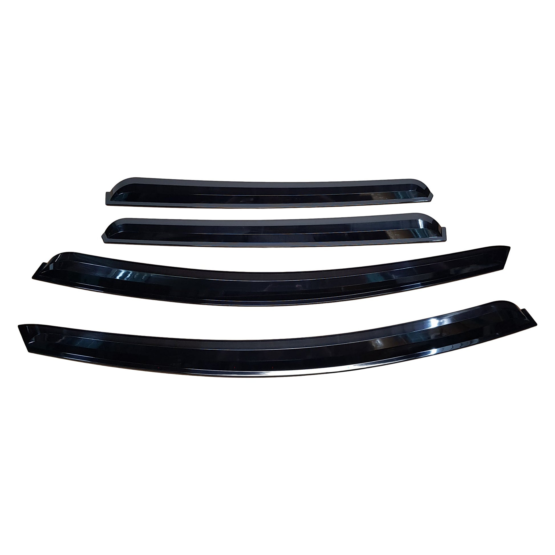 A1110 - Rain Guards for Hyundai Elantra Touring Hatchback 2009-2012 (4PCs) Smoke Tinted Tape-On Style - northernprimesupply