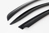 A1350 - Autoclover Rain Guards for Chevrolet Sonic 2012-2020 (4PCs) Smoke Tinted Tape-On Style - northernprimesupply