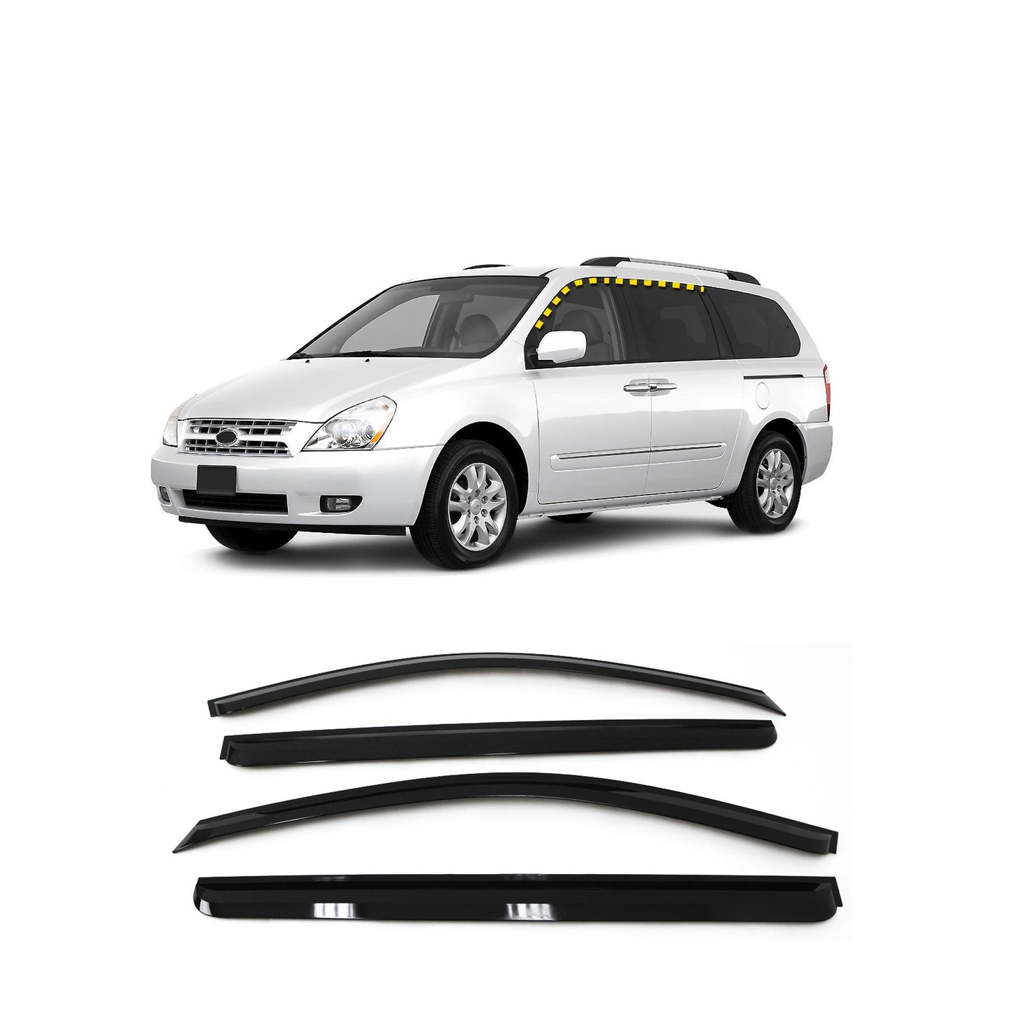 Kia Sedona Rain Guards