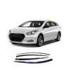 A1790 - Autoclover Rain Guards for Hyundai i40 2011-2019 (6PCs) Smoke Tinted Tape-On Style - northernprimesupply