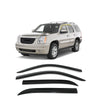 A1860 - Autoclover Rain Guards for GMC Yukon 2007-2014 (4PCs) Smoke Tinted Tape-On Style - northernprimesupply