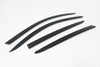 A1880 - Autoclover Rain Guards for Volkswagen Tiguan 2009-2017 (4PCs) Smoke Tinted Tape-On Style - northernprimesupply