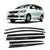 Rain Guards for Toyota Innova 2005-2014 (6PCs) Smoke Tinted Tape-On Style