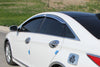 A4730 - Rain Guards for Hyundai Sonata 2011-2014 (4PCs) Chrome Finish Tape-On Style - northernprimesupply