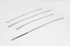 B2640 - Autoclover Windows Frame Sill Molding Cover Trim for Jeep Renegade 2015-2022 (4PCs) Chrome Finish Tape-On Style - northernprimesupply