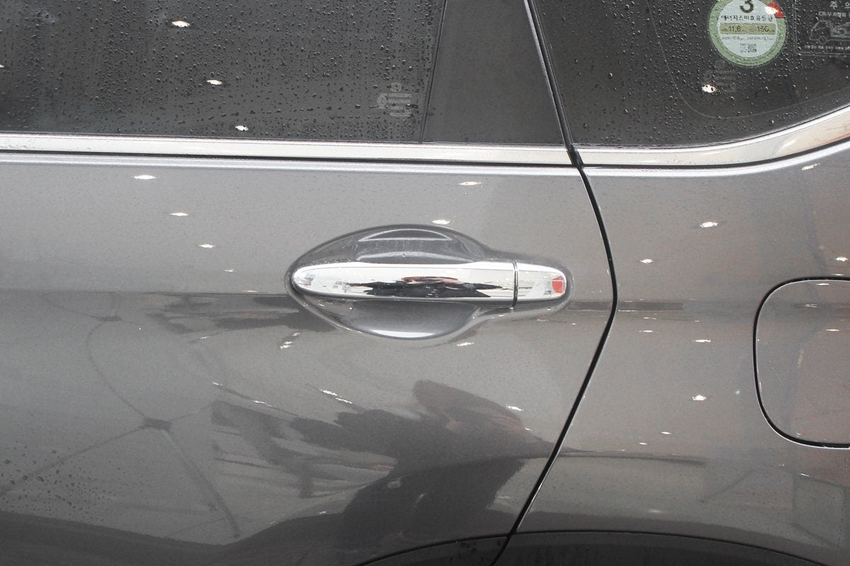 B8360 - Autoclover Exterior Door Handle Cover Trim for Honda CR-V 2012-2016 (9PCs) Chrome Finish Tape-On Style - northernprimesupply