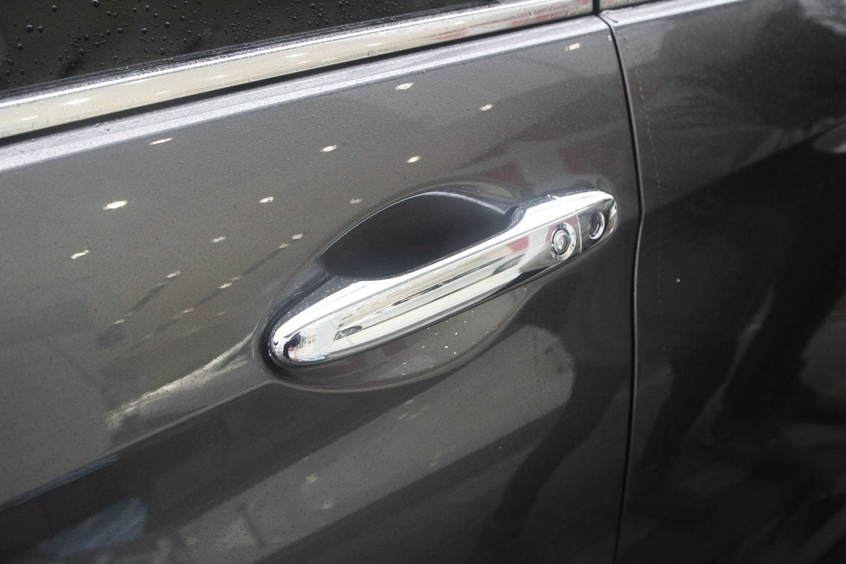 B8360 - Autoclover Exterior Door Handle Cover Trim for Honda CR-V 2012-2016 (9PCs) Chrome Finish Tape-On Style - northernprimesupply