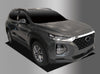 C1660 - Grille Insert for Hyundai Santa Fe 2019-2020 (3PCs) Chrome Finish Tape-On Style - northernprimesupply