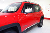 C2560 - Body Side Molding Cover Trim for Jeep Renegade 2015-2022 (4PCs) Chrome Finish Tape-On Style - northernprimesupply