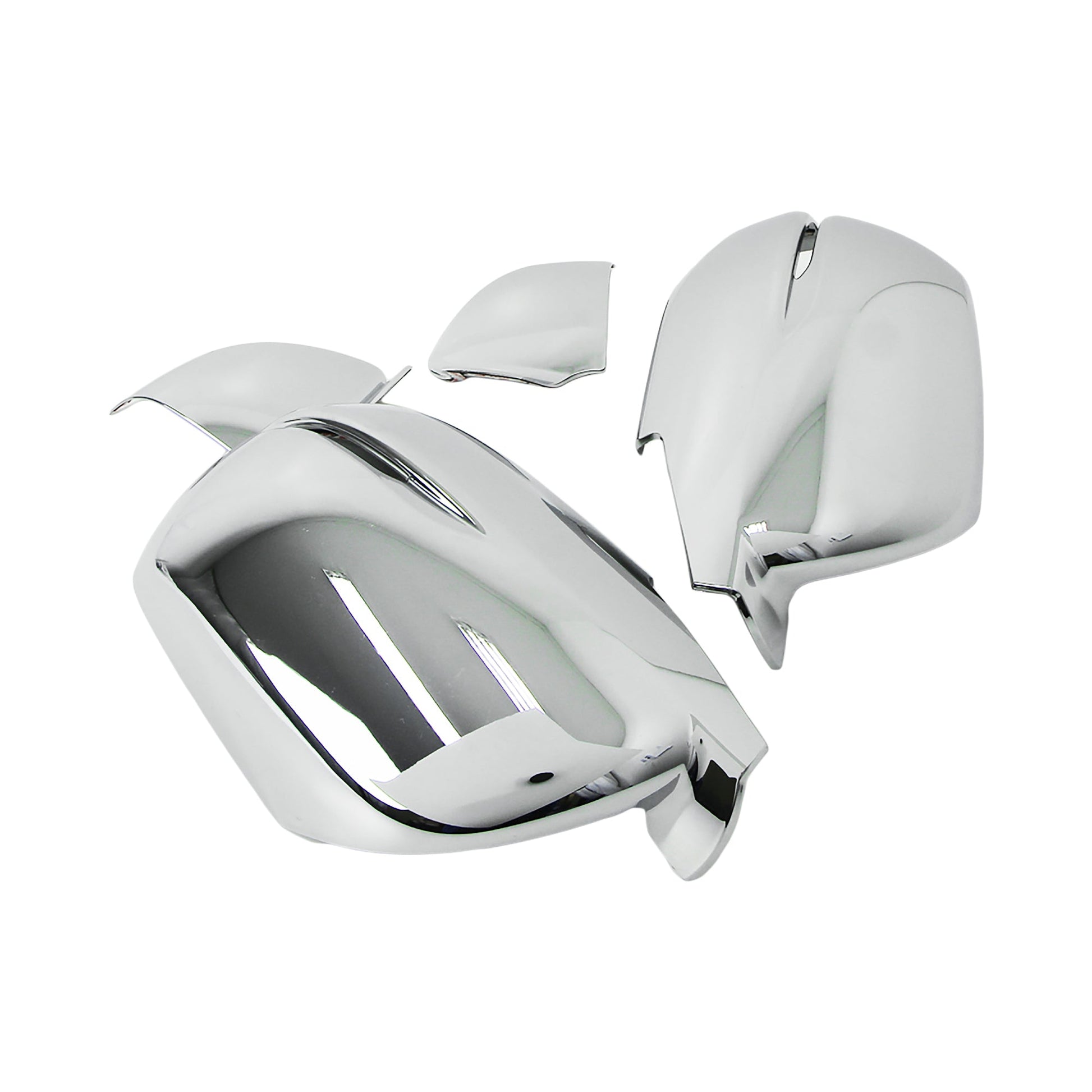 C4660 - Door Side Mirror Cover (With LED) for Honda CR-V 2012-2014 (4PCs) Chrome Finish Tape-On Style - northernprimesupply