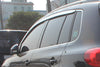 C5570 - Rain Guards for Volkswagen Tiguan 2009-2017 (4PCs) Chrome Finish Tape-On Style - northernprimesupply