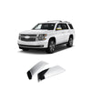 C8524 - Autoclover Door Side Mirror Base Cover (Lower) for GMC Yukon Denali 2015-2020 (4PCs) Chrome Finish Tape-On Style - northernprimesupply