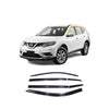 D0810 - Rain Guards for Buick Envision 2016-2020 (6PCs) Smoke Tinted Tape-On Style - northernprimesupply