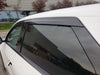 E2520 - Rain Guards for Hyundai IONIQ5 2022-2023 (4PCs) Smoke Tinted Tape-On Style - northernprimesupply