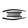 E2600 - Autoclover Rain Guards for Kia Sportage 2023 (6PCs) Smoke Tinted Tape-On Style - northernprimesupply