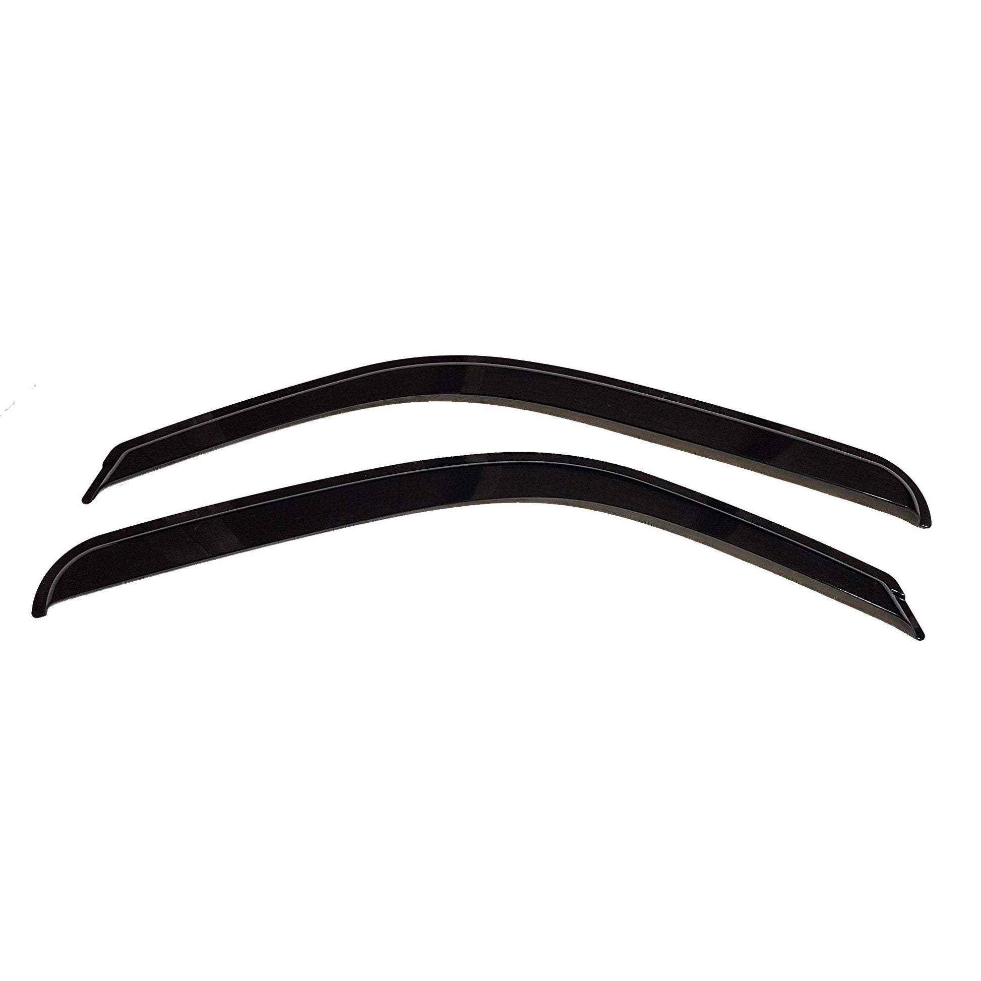 HC-10402 - Autoclover Rain Guards for Chevrolet Silverado Regular Cab 1999-2006 (2PCs) Smoke Tinted Tape-On Style - northernprimesupply