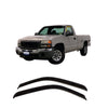 HC-10403 - Autoclover Rain Guards for GMC Sierra Regular Cab 1999-2006 (2PCs) Smoke Tinted Tape-On Style - northernprimesupply