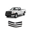 HC-50100 - Autoclover Rain Guards for Ford F150 SuperCab 2009-2014 (4PCs) Smoke Tinted Tape-On Style - northernprimesupply